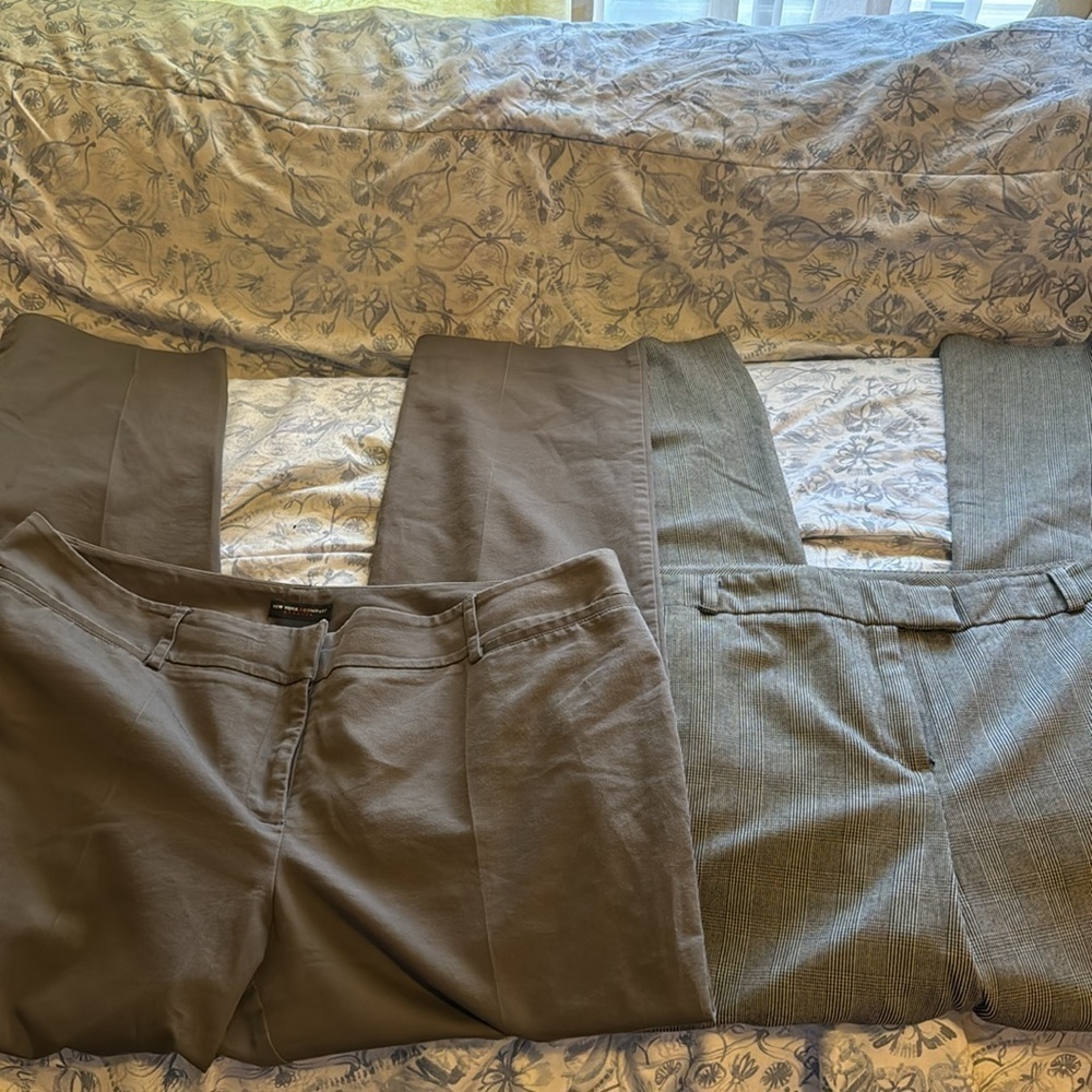 New York & Company Stretch Bundle 2 for $20 size 16!
